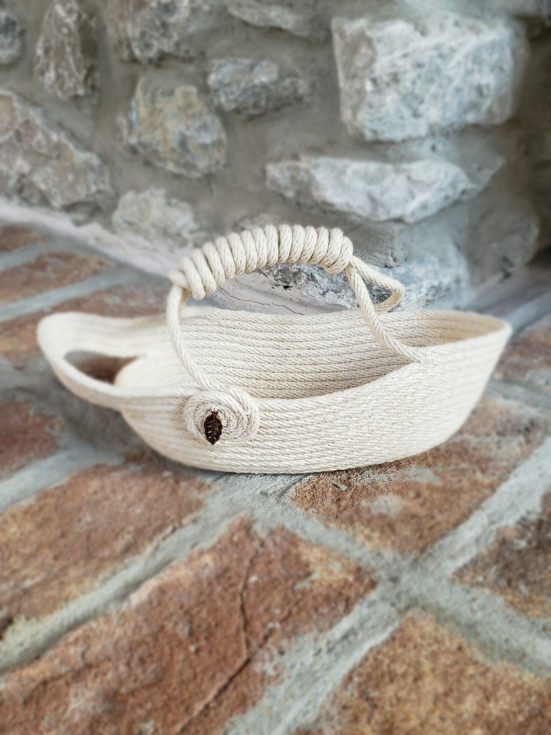 Rope Wine Basket